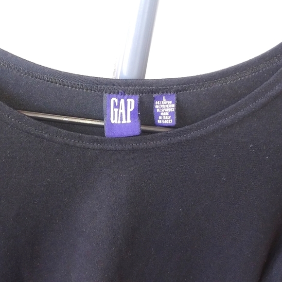 Gap Black Round Neck Long-Sleeve Women's Sweater Size L - Picture 4 of 4